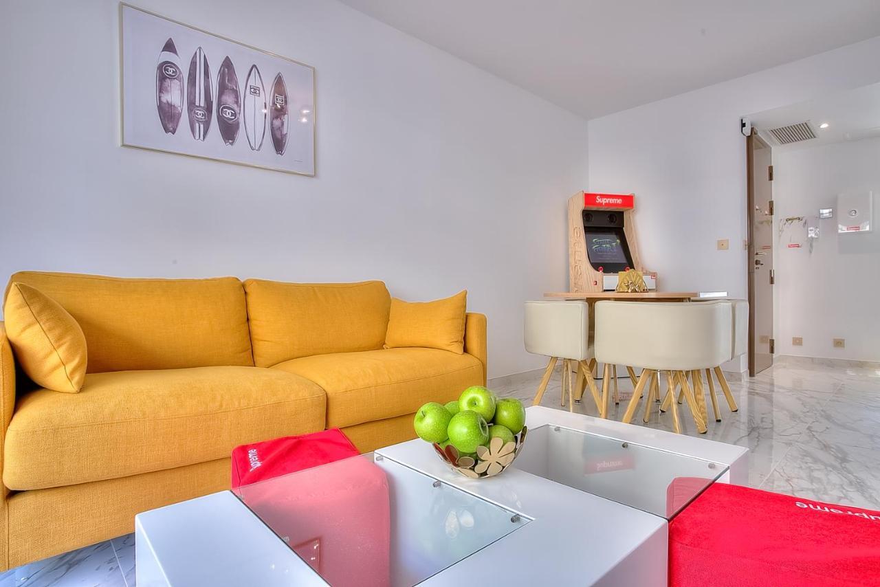 Luxury 4 Stars Apartment With 2 Terraces, Cannes Croisette Exteriör bild