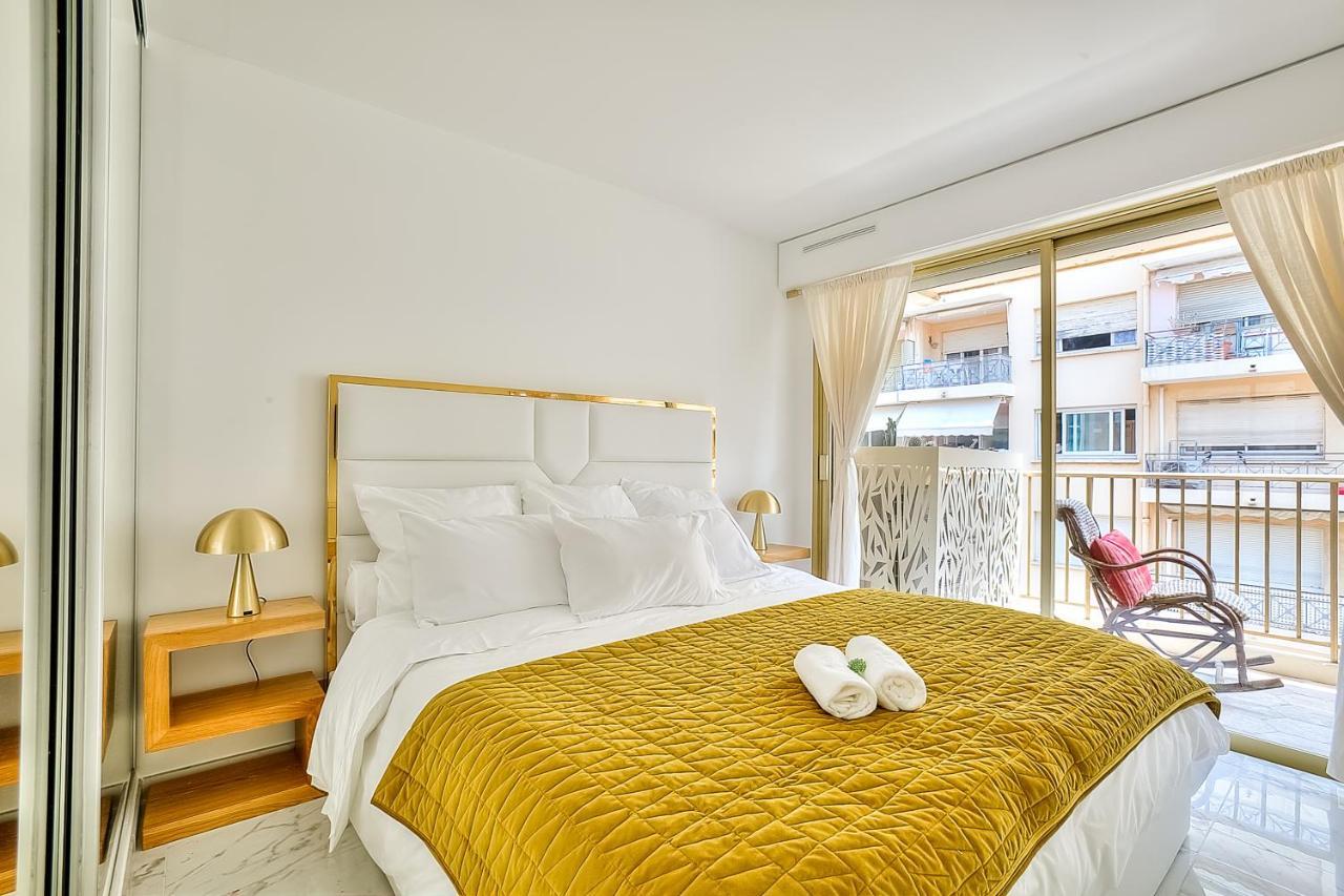 Luxury 4 Stars Apartment With 2 Terraces, Cannes Croisette Exteriör bild