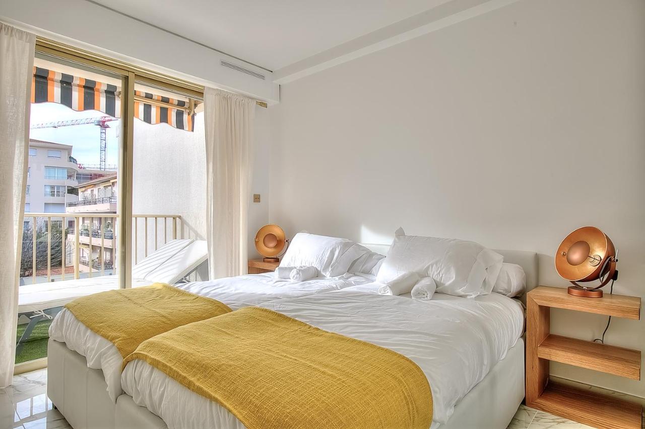 Luxury 4 Stars Apartment With 2 Terraces, Cannes Croisette Exteriör bild