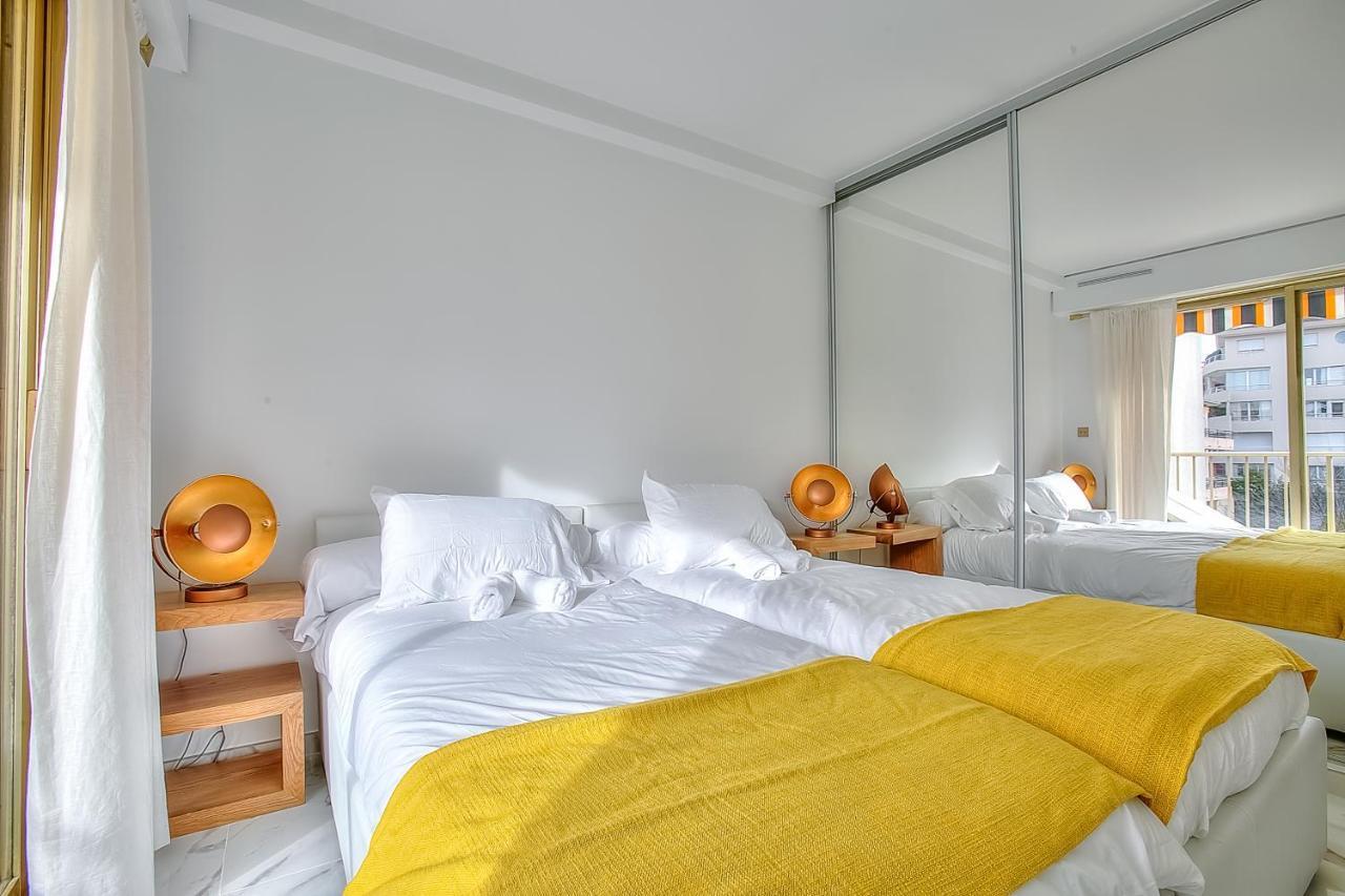 Luxury 4 Stars Apartment With 2 Terraces, Cannes Croisette Exteriör bild