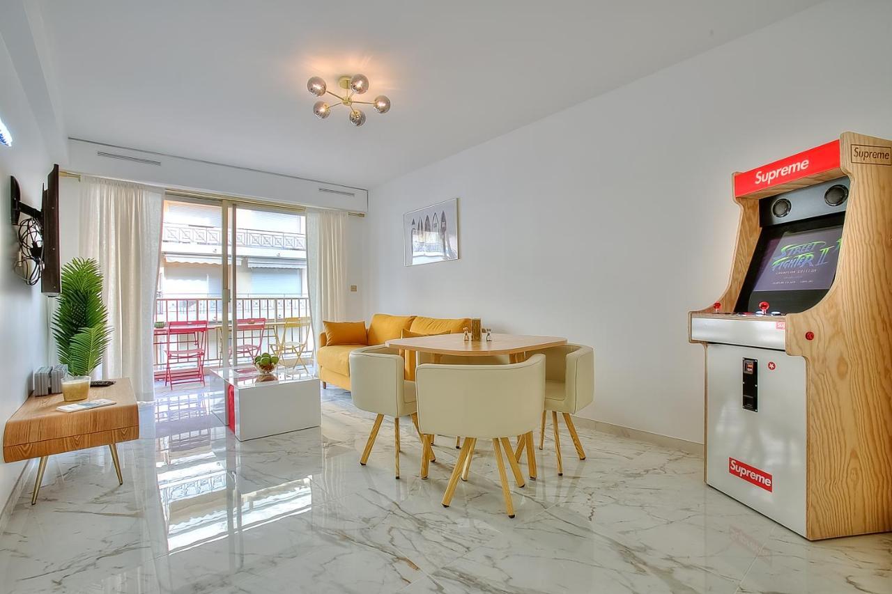 Luxury 4 Stars Apartment With 2 Terraces, Cannes Croisette Exteriör bild