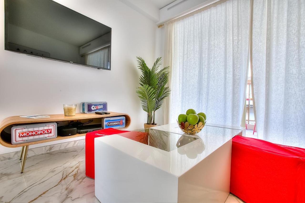 Luxury 4 Stars Apartment With 2 Terraces, Cannes Croisette Exteriör bild