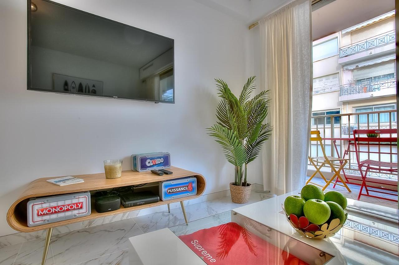 Luxury 4 Stars Apartment With 2 Terraces, Cannes Croisette Exteriör bild