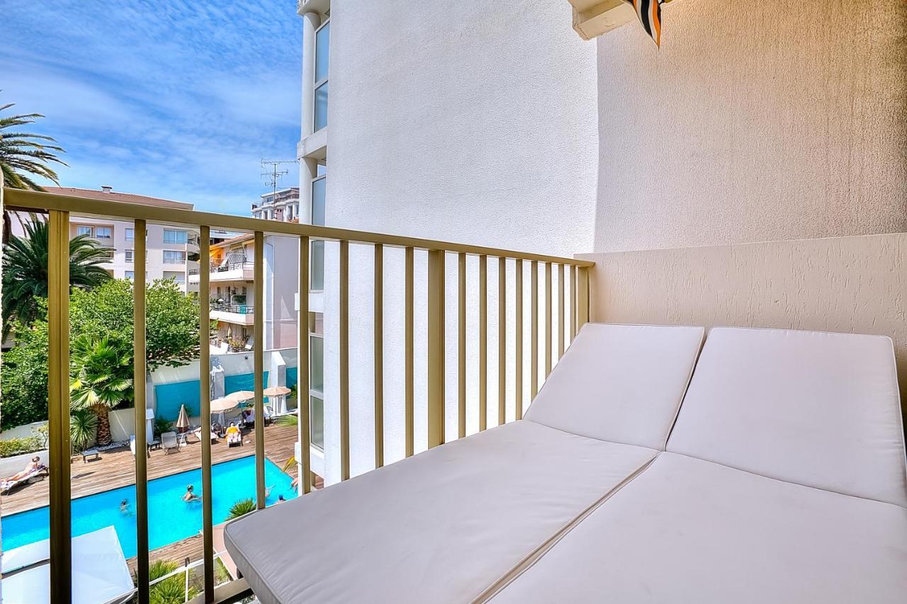Luxury 4 Stars Apartment With 2 Terraces, Cannes Croisette Exteriör bild
