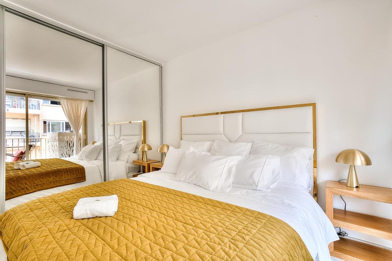 Luxury 4 Stars Apartment With 2 Terraces, Cannes Croisette Exteriör bild